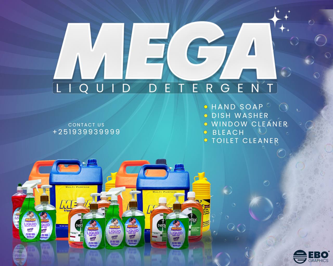 MEGA Liquid Detergent
